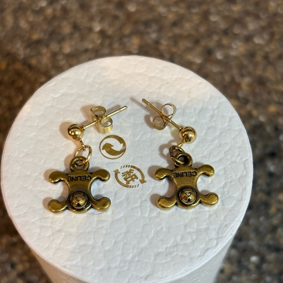Celine bronze Earrings - Picture 5 of 5